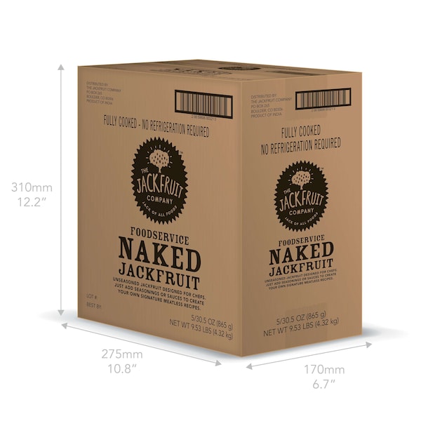 The Jackfruit Co The Jackfruit Company Naked Jackfruit 30.5 oz. Pouch, PK5 1007 - main